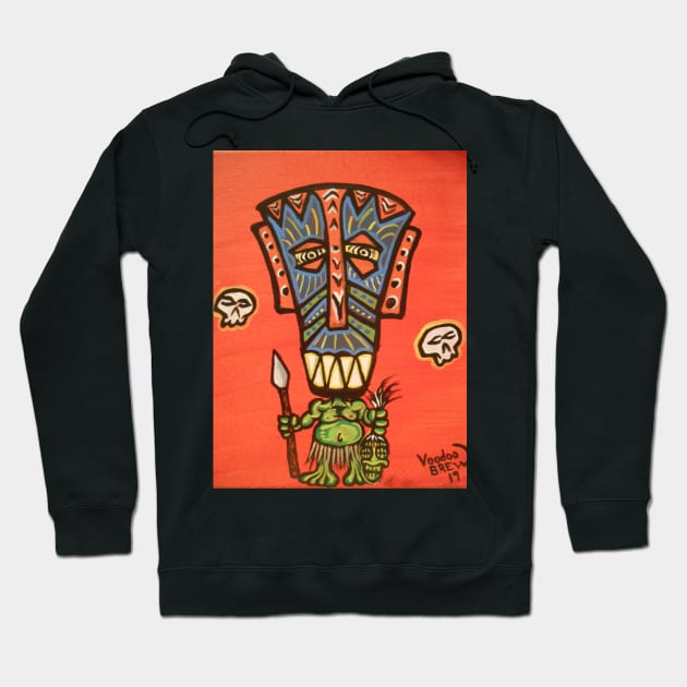 colorful cannibal Hoodie by Voodoobrew